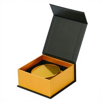 Boîte à tiroir personnalisée avec logo bleu floral, emballage cadeau de luxe imprimé botanique, matériaux recyclés, doublure en éponge, emballage en carton coulissant