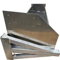 Modèle de voiture de pièces de carrosserie de support de calage en aluminium résistant de fournisseur d'OEM pour la remorque à plat