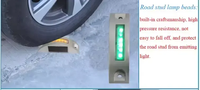 Réflecteur solaire en aluminium à LED pour marquage routier, marqueurs de voie, balise solaire pour allée