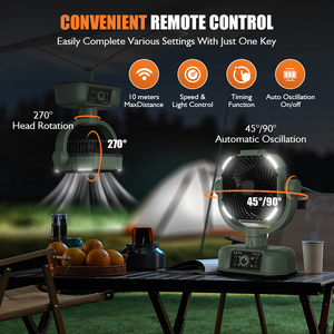 Ventilador Portátil de 30000mAh al por Mayor, Exportación de Fábrica a Estados Unidos, Personalizado, Gran Capacidad, Larga Duración de Batería para Exteriores - Product Image 4