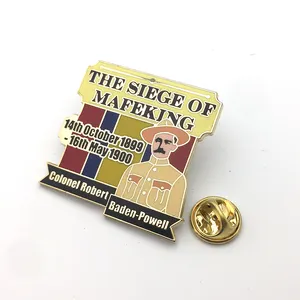 Logotipo personalizado Pins Personalizados Fabricante Pin de Lapela Esmalte Macio em Ouro Rosa Para O Pano