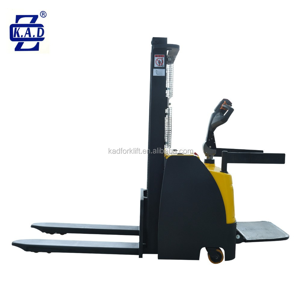 Debout conduite type 2t 3m gerbeur électrique complet avec verticale moteur d'entraînement