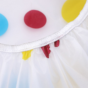 Gorro de ducha impermeable con estampado de dibujos animados, material de PE, diseño fino para baño, artículos de limpieza - Product Image 3