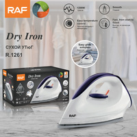 Fer à vapeur professionnel RAF 40W, fer électrique puissant en aluminium antiadhésif, défroisseur de voyage portable, petit et facile à utiliser
