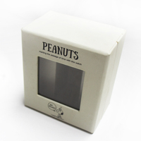 Coffret Cadeau de Luxe Personnalisé pour Boutique avec Fenêtre Transparente en Papier Compostable, Couleur et Logo Personnalisables