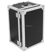 Ningbo Usine Directe Haut de Gamme Pas Cher Prix Durable En Aluminium Dur Cadre En Métal Valise à Roulettes avec Mousse Personnalisée À L'intérieur