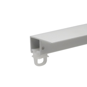 Thấp Hồ Sơ Nhôm Rèm Theo Dõi Trắng Siêu-Mỏng Linh Hoạt Cong Trần Núi Micro Mini Rèm Đường Sắt Theo Dõi - Product Image 5