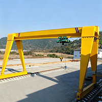 Pont roulant monopoutre léger type MH à prix abordable, capacité de levage 3, 5, 10, 16 tonnes