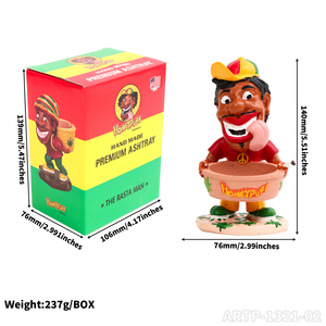 Nouveau cendrier en résine classique de marque Honeypuff avec boîte-cadeau-Famille pour accessoire - Product Image 4
