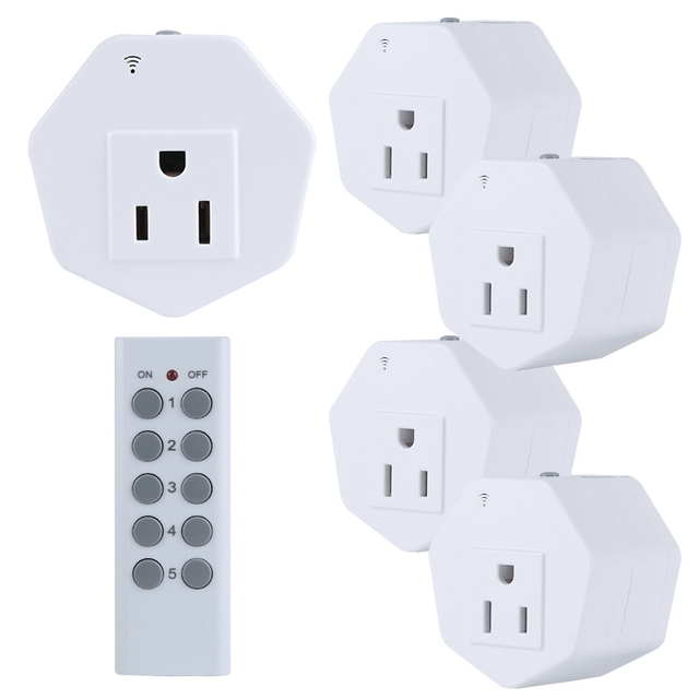 Wireless Power Plug Socket 15A US Smart Plug Smart Power Outlet Remote Control