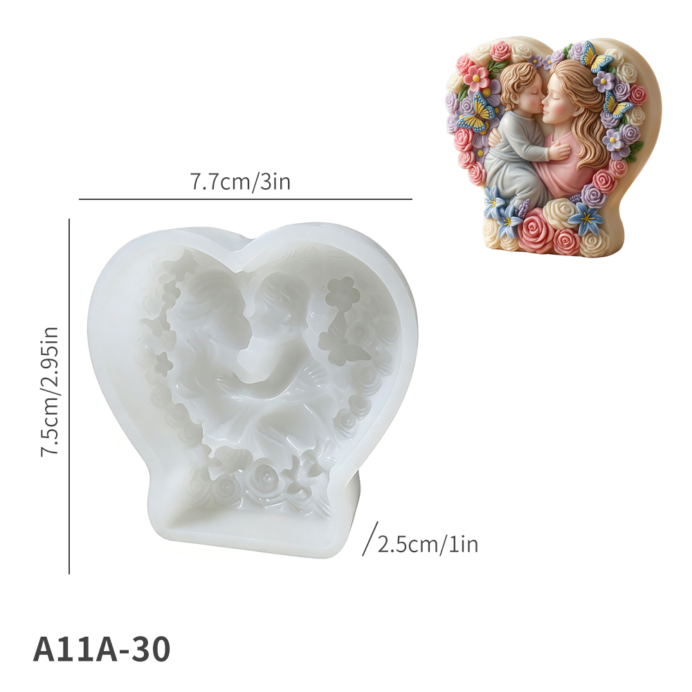 White-A11A-30 mold