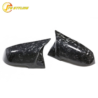 Coque de rétroviseur latéral de remplacement en fibre de carbone forgée pour BMW F20 F21 F22 F23 F30 F32 F33 F36 X1 E84 F87 M2 en fibre de carbone sèche