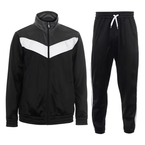 2025 hommes de haute qualité Logo personnalisé imprimé hiver 100% coton vêtements de sport rue décontracté polaire veste ensemble à capuche - Product Image 4