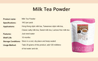Halal Certified 1KG Per Pack Matcha Flavored Milk Tea Mixed Instant Powder Bubble Tea Drinks Powder