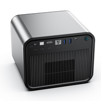 Proyector Holográfico Portátil Nativo Full HD 1920*1080 con Wifi 2.4+5G, Sonido de Cine en Casa, Video Beam, para Teléfono Móvil