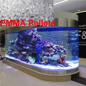 เม็ดเรซิน PMMA สีชมพูโปร่งแสงสำหรับงานขึ้นรูป คุณภาพมาตรฐาน มีค่าการส่องผ่านแสงสูง 80% ทนแรงกระแทกสูง - Product Image 2