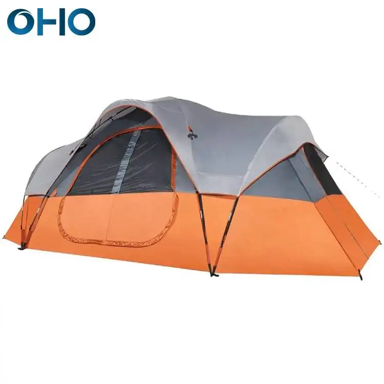 OHO 2022 оптовая продажа Роскошные автоматические большие 10 местные наружные водонепроницаемые палатки для кемпинга на продажу