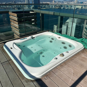 Nuevo acrílico 6 personas al aire libre Spa Balboa Whirlpool bañera de masaje 5 personas bañera de hidromasaje para exteriores - Product Image 5