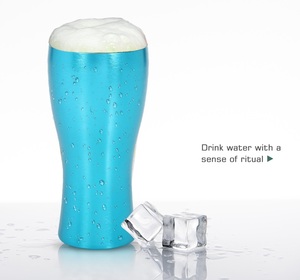 Vaso de Cerveza Moderno de Aluminio Anodizado, con Cambio de Color, Personalizable, Libre de BPA, Ecológico, Reutilizable, Reciclado, para Sublimación, 12 oz, Ligero - Product Image 1