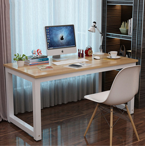 Amazon Vente Chaude <span class=keywords><strong>Pas</strong></span> <span class=keywords><strong>Cher</strong></span> <span class=keywords><strong>bureau</strong></span> d'ordinateur en bois Avec Jambe En Métal <span class=keywords><strong>simple</strong></span> table de <span class=keywords><strong>bureau</strong></span> à domicile - Product Image 2