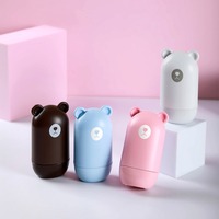 Tampon à rouleau en forme d'ours pour la protection de la confidentialité, tampon de protection des informations confidentielles, tampon anti-vol d'identité avec cordon