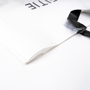 Túi Vận Chuyển Túi Mua Sắm Túi Đáy Vuông In Hình Bán Buôn Bằng Nhựa Trong Suốt Có Thể Phân Hủy Sinh Học Tay Cầm Bằng Nhựa In Ống Đồng LDPE - Product Image 5