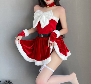 Lingerie Sexy in Velluto con Spalline, Vestito da <span class=keywords><strong>Notte</strong></span> con Vita Elastica, Morbido <span class=keywords><strong>e</strong></span> Traspirante per Tutte le Stagioni, Colore Personalizzabile, Set COS con Logo Frontale ODM - Product Image 6