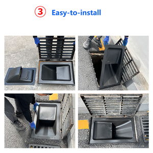 Bền Chống Mùi Sàn Chất Thải Bẫy Với Muỗi-Proof Cống Bìa PE Chất Liệu PP 304 Thép Không Gỉ Cho Nhà Vườn Fly Bảo Vệ - Product Image 6