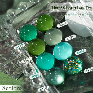 Ensemble de 8 couleurs de vernis à ongles en gel UV LED de 10 ml, vegan, non toxique, nouveau, populaire, blanc, <span class=keywords><strong>magicien</strong></span> <span class=keywords><strong>d</strong></span>'<span class=keywords><strong>Oz</strong></span>, pour un usage domestique et en salon de manucure - Product Image 4