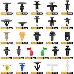815 Pcs Car Retainer <b>Clips</b> 45 Types Plastic Fasteners With Tools For Auto Repair - Product Image 3