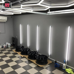 Luz de techo antideslumbrante Equipo de lavado de autos Cuidado de autos Limpieza luz LED hexagonal - Product Image 2