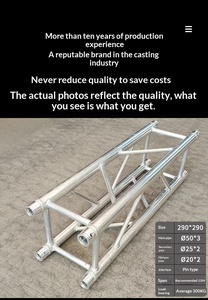 Estructura de Iluminación de Aluminio 290, Marco de Truss con Espiga para Arco de Boda, Techo de Escenario, Decoración de Eventos, Estructura de Fábrica, Prueba de Fábrica - Product Image 5