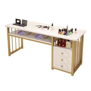Nuevo Conjunto de Mesa y Silla para Manicura, Mesa de Uñas Multifuncional, Muebles para Salón de Belleza - Product Image 4