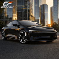 Jantes de voiture pour passagers CF 5x112 66.5, adaptées à la Lucid Air, capacité de charge de 1000 kg, jantes forgées robustes, 21 22 pouces
