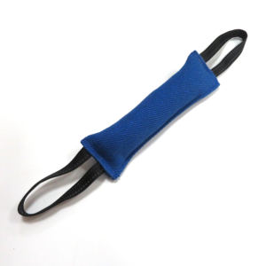 Mainan Gigit anjing peliharaan bahan kain tahan banting, mainan Tug of War dengan pegangan - Product Image 2