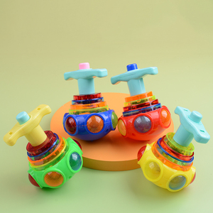 Jouet Gyroscope Lumineux en Bambou Libellule Soucoupe Volante Jouet <span class=keywords><strong>Toupie</strong></span> <span class=keywords><strong>Lanceur</strong></span> de Catapulte pour Enfants - Product Image 6