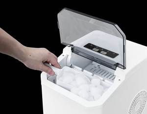 Mini Máquina de Hielo Eléctrica para Mostrador, Ciclo de Hielo Rápido, Operación con Botón, Hoteles, Restaurantes - Product Image 5