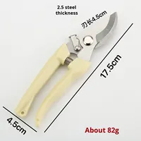 Sécateur en acier inoxydable de haute qualité accessoires de jardin manuels pour le bricolage arbre et fleur greffage OEM Support personnalisé