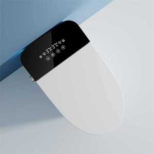 Articles sanitaires modernes automatiques à ouverture automatique, chasse d'eau électrique intelligente en céramique, télécommande incluse pour salle de bain - Product Image 3