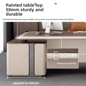 Ensemble <span class=keywords><strong>de</strong></span> chaises <span class=keywords><strong>de</strong></span> bureau <span class=keywords><strong>de</strong></span> luxe haut <span class=keywords><strong>de</strong></span> gamme Boss, design moderne et minimaliste, en bois durable et écologique, pour bureau, maison et poste <span class=keywords><strong>de</strong></span> travail. - Product Image 3