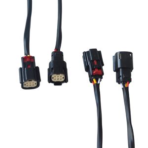 6 Way abu-abu/hitam LED pria dan wanita konektor Headers & kawat rumah kabel Harness kompatibel DRL 2016-2019 Chevrolet Cruze - Product Image 2