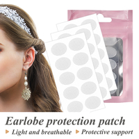 Patchs de soutien de boucle d'oreille hydrocolloïdes transparents Dos d'oreille pour oreilles tombantes Produits de soin d'oreille pour lobes déchirés ou étirés