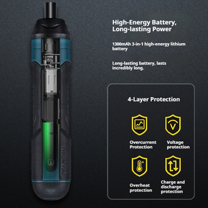 <span class=keywords><strong>Tournevis</strong></span> électrique 3,6 V, ensemble de 105 pièces, <span class=keywords><strong>tournevis</strong></span> multifonctionnel à <span class=keywords><strong>couple</strong></span> réglable avec batterie au lithium - Product Image 6
