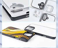 Nouveau 2D PC plaque d'aluminium blanc Sublimation étuis pour téléphone portable pour iPhone 13 12 11 Promax XR XS MAX accessoires en gros