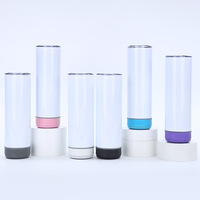 Gobelet Cadeau Grande Capacité 20oz en Acier Inoxydable 304 à Double Paroi Sous Vide, Design Créatif, pour Sublimation Transfrontalière 6-12