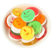 Produits certifiés HALAL, bonbons en forme de smiley à la menthe, fabricant de bonbons en forme de smiley, vente en gros