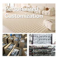 Tapis Benyi – Tapis chinois en gros, shaggy, à poils longs et moelleux, pour salon, grand tapis moelleux de luxe moderne pour salon