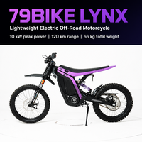 Moto tout-terrain électrique, prix de gros, vente flash, 72V 40Ah 10KW en stock, livraison rapide, fournisseur direct d'usine en Chine