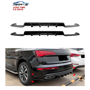 AMP-Z <span class=keywords><strong>Q5</strong></span> FY Diffusore Posteriore in Fibra di Carbonio Nero per Audi <span class=keywords><strong>Q5</strong></span> FY Facelift <span class=keywords><strong>Sline</strong></span> 2021-2024 - Product Image 1