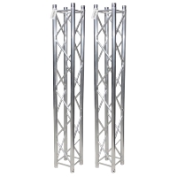 Estructura de Iluminación Portátil de Aleación de Aluminio de 290x290x3000mm para Soporte de Fondo de Boda